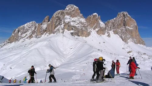 Dolomity lyžovačka