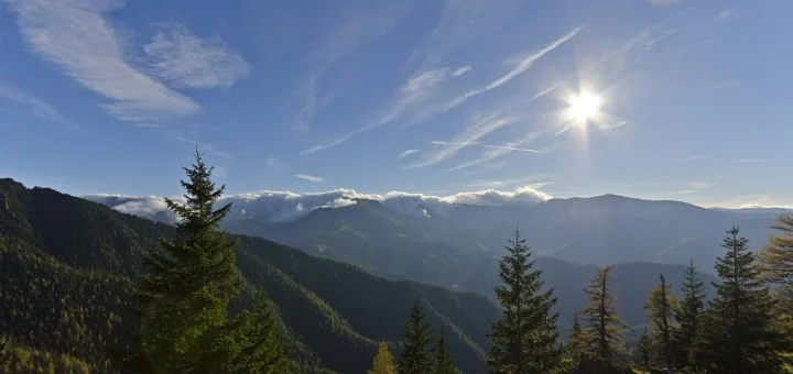 Tatry ponúkajú vždy krásny výhľad do krajiny