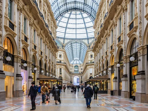 Nákupné centrum, Miláno