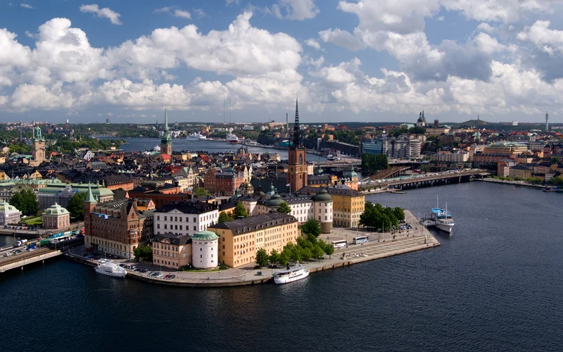 Pohľad na Gamlastan