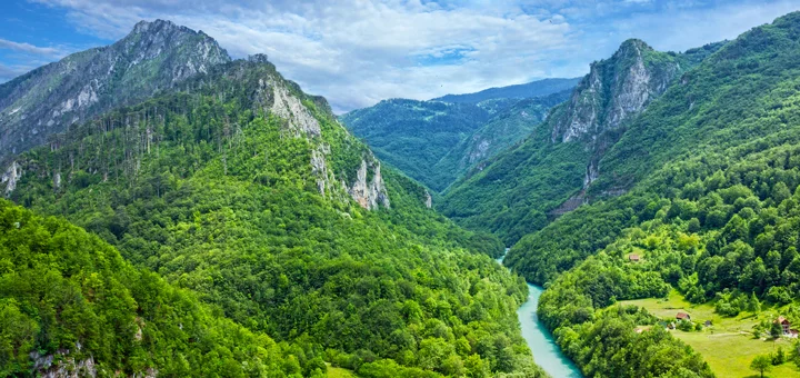 Rieka Tara, Čierna Hora
