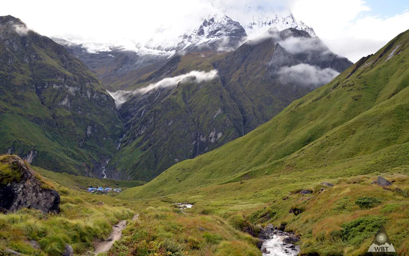 Údolie pod Annapurnou