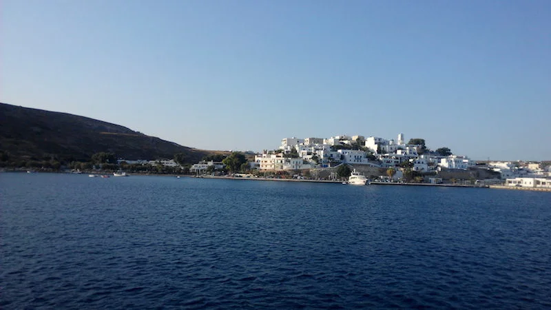 Adamas prístav Milos