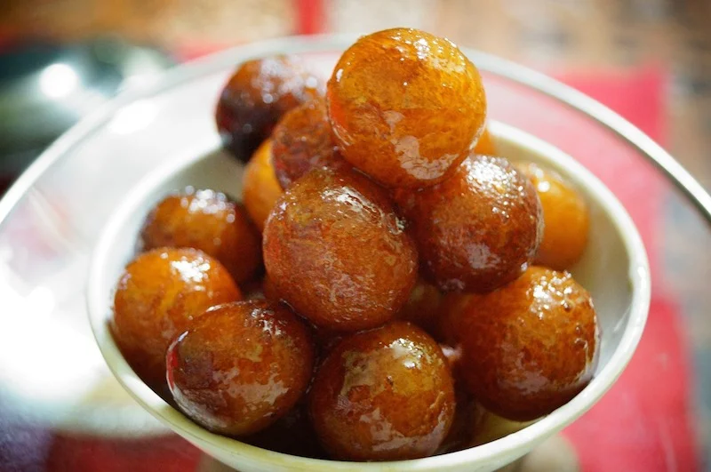 Gulab Jamun Indická sladkosť