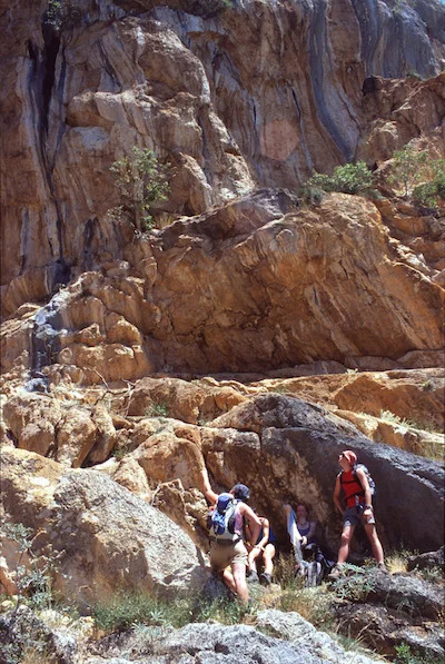 Paklenica lezenie po skalách