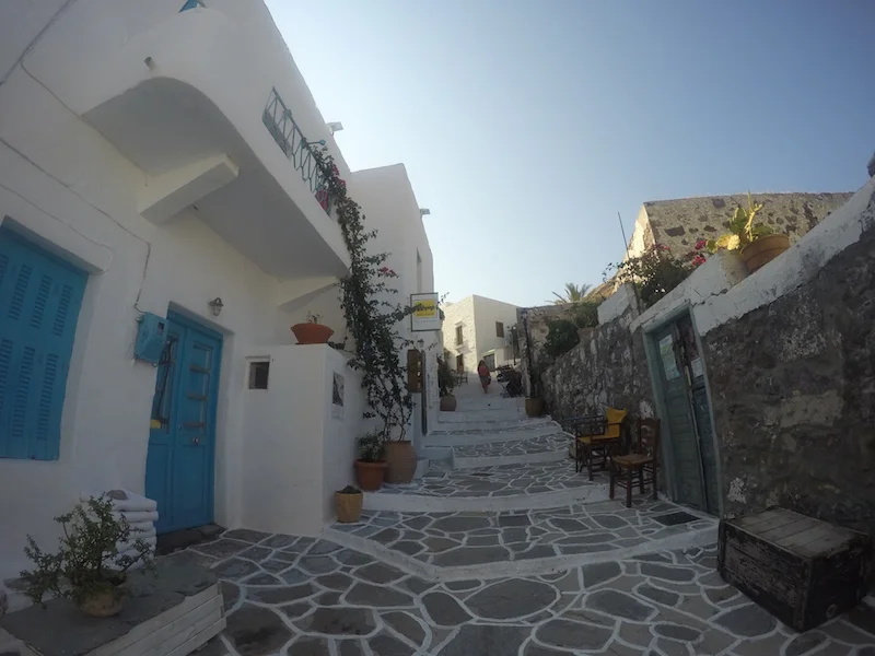 Plaka kykladská architektúra
