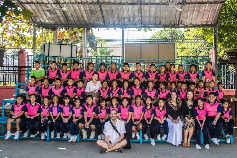 Základná škola Chiang Mai Thajsko