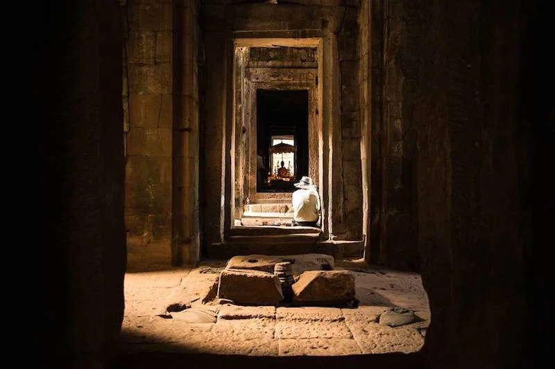 Chrám Bayon v Angkor Wat