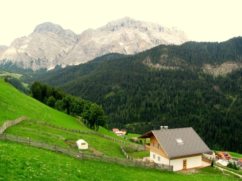La Val (La Valle) v Južnom Tirolsku