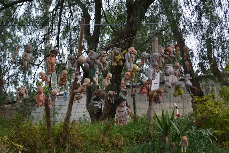 Ostrov bábik Mexiko