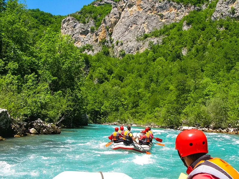 Rafting rieka Tara