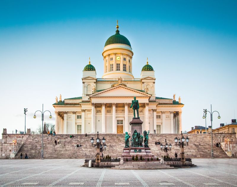 Helsinská katedrála Tuomiokirkko 