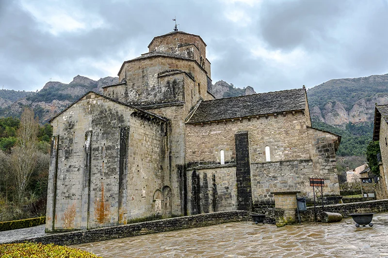 Huesca kostol Španielsko