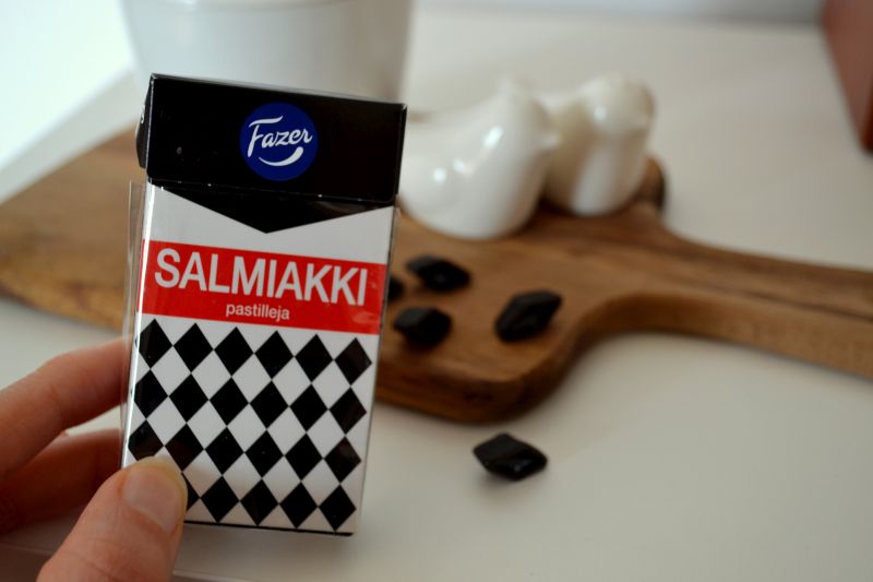Fínske cukríky Salmiakki
