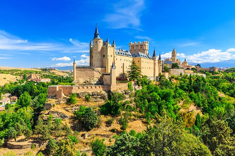 Segovia Kastília Španielsko