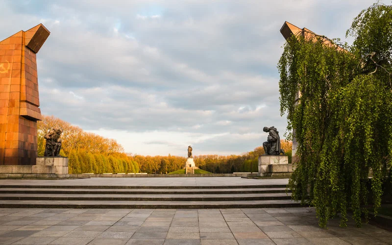 Treptower park v Berlíne