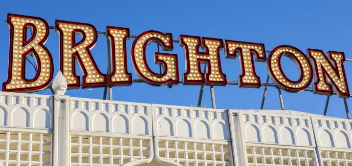 Prezentačná foto Brighton svetelná tabuľa