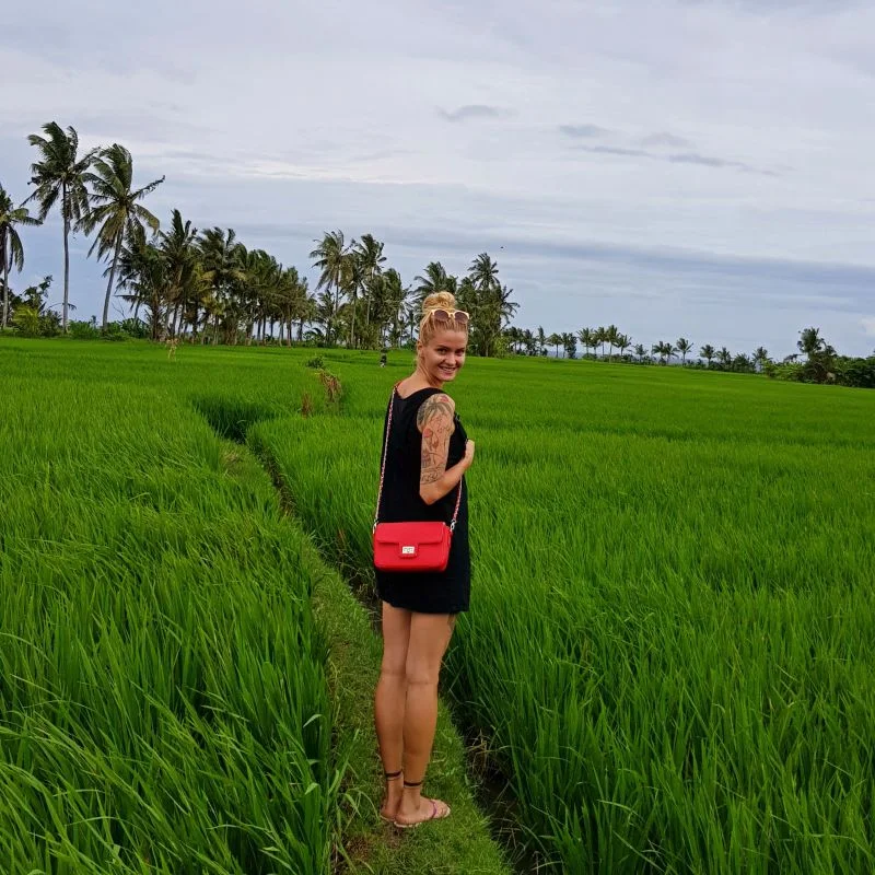 Zelená príroda na ostrove Bali