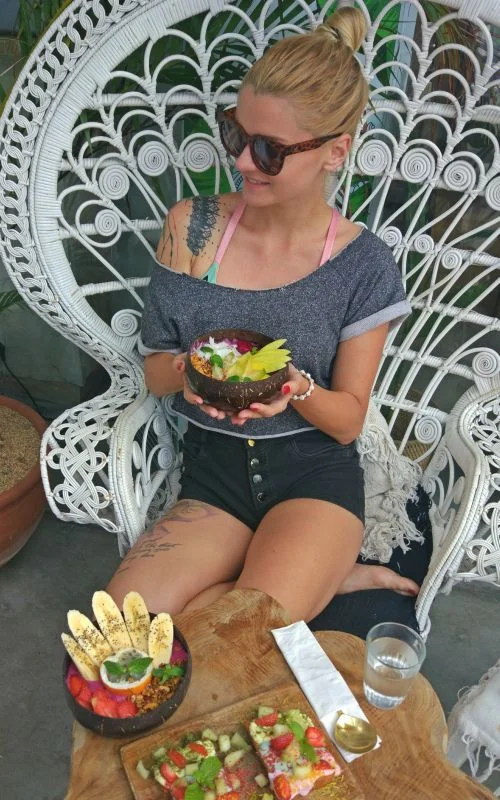 Ochutnávka jedla na Bali