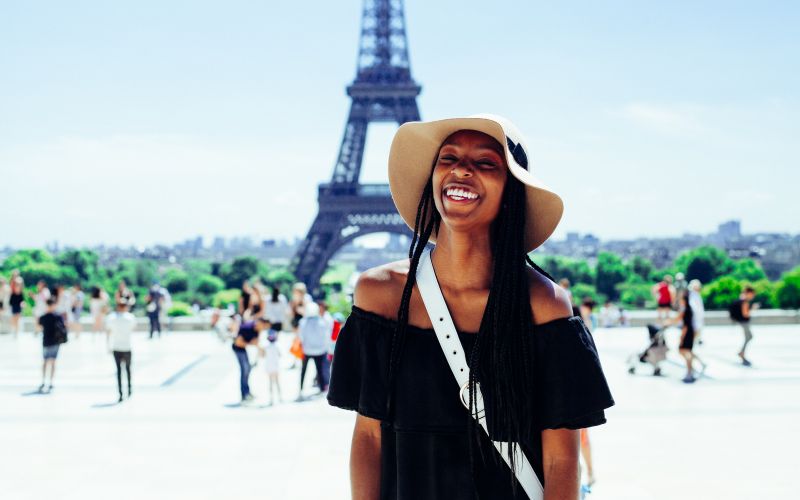 Ženské sólo cestovanie v Paríži