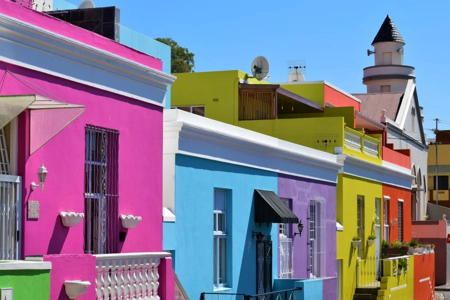 Bo Kaap v Kapskom Meste