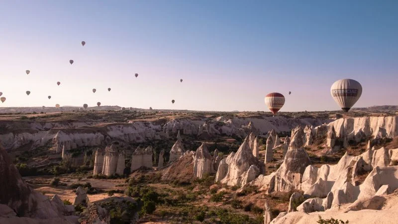 Cappadocia v Turecku